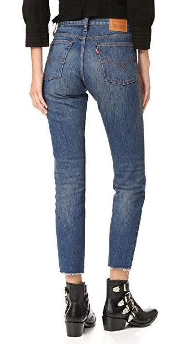 Shop Levi's Wedgie Icon Jeans In Classic Tint