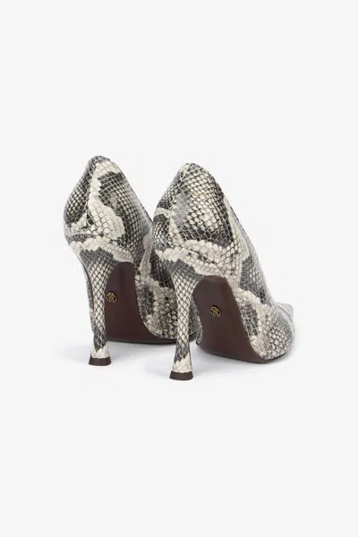 Roberto Cavalli Pumps With Python Print In Animal Print