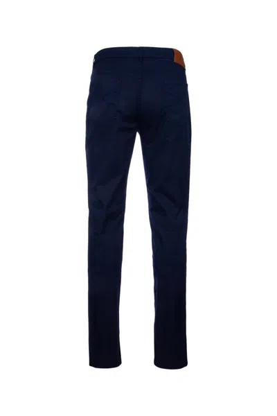 Brunello Cucinelli Men Pantalone In Blue