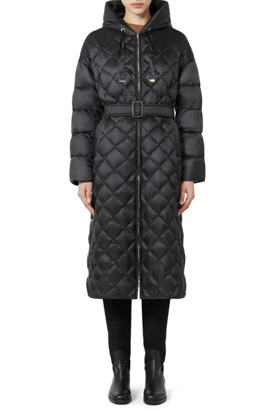 Max Mara The Cube Trepar Down Jacket In Black