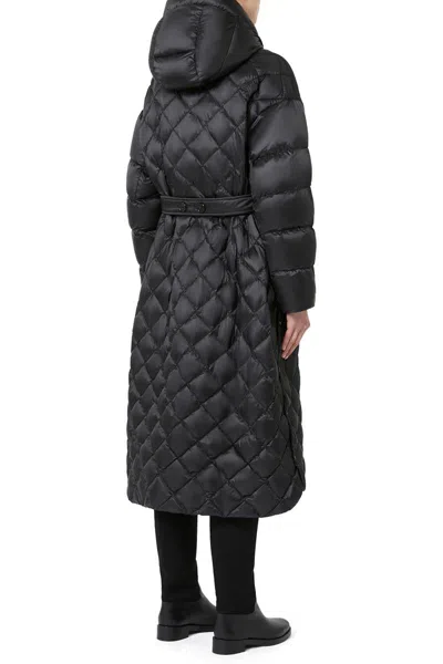 Max Mara The Cube Trepar Down Jacket In Black