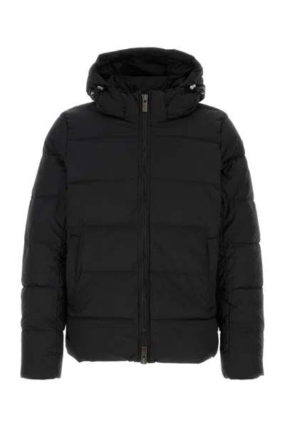 Pyrenex Black Polyester Spoutnic Down Jacket In Black