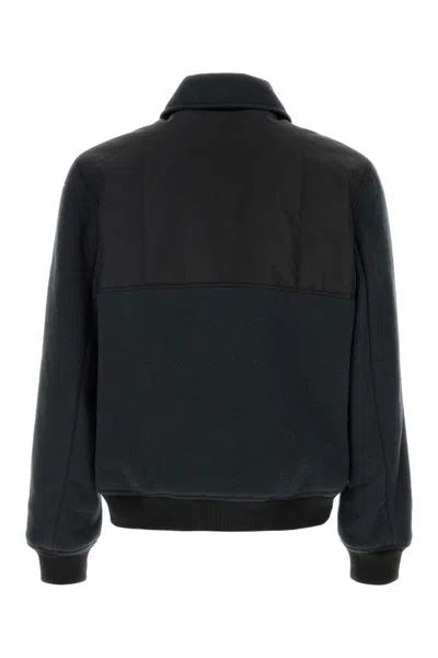 Refrigiwear Midnight Blue Nylon Dorian Padded Jacket In Blue