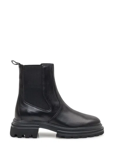 Hogan H674 Chelsea Boots In Black