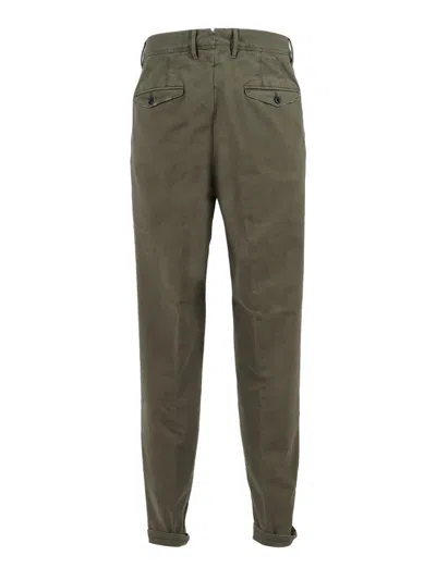 Incotex Pleated Trousers In Green