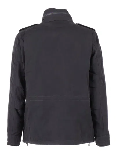 Aspesi Hooded Jacket In Black