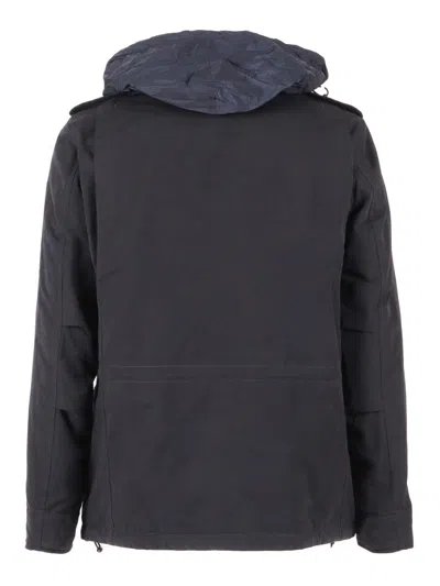 Aspesi Hooded Jacket In Black