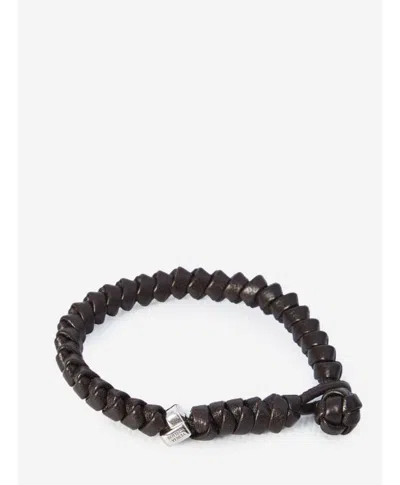 Bottega Veneta Intrecciato Bracelet In Brown