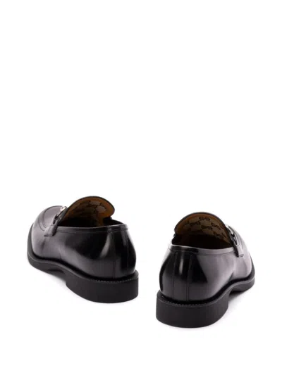 Gucci Loafers With Horsebit In Black