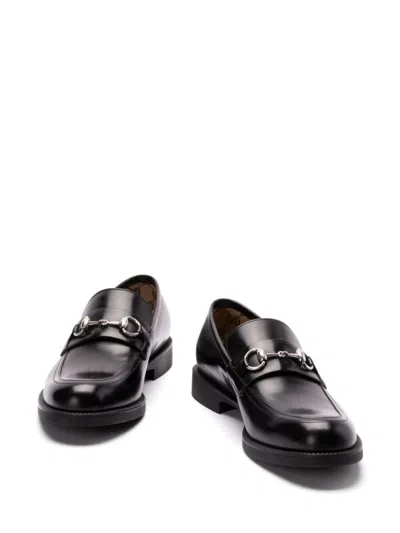 Gucci Loafers With Horsebit In Black