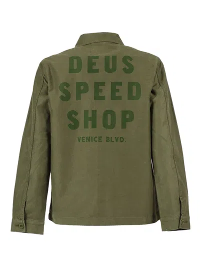 Deus Ex Machina Jacket In Green