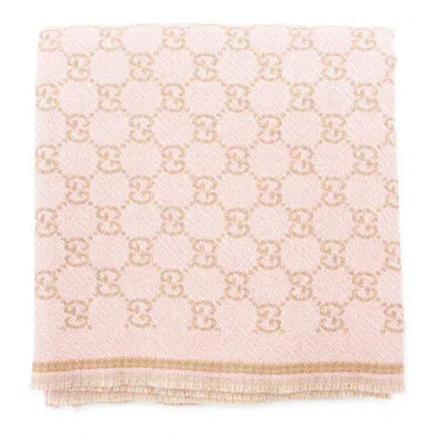 Gucci Rectangular Scarf In Pink