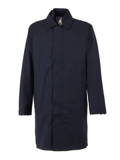 K-way Poirol 3l Wool Down Jacket In Black