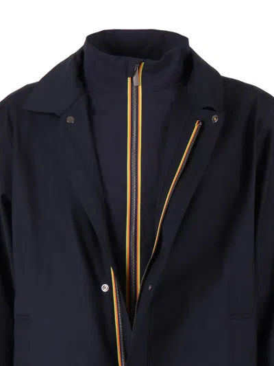 K-way Poirol 3l Wool Down Jacket In Black