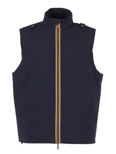 K-way Poirol 3l Wool Down Jacket In Black