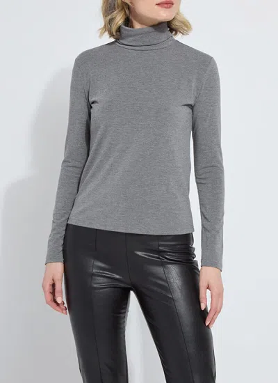 Lyssé Essential Longsleeve Turtleneck In Gray