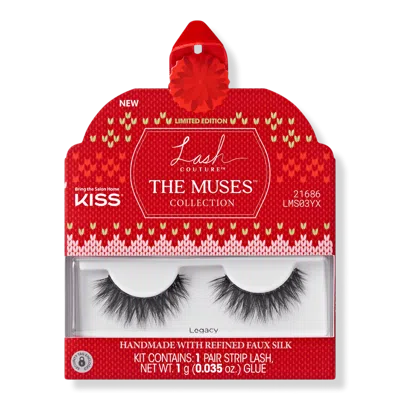 Kiss Lash Couture Muses Holiday False Lashes - Legacy In Black
