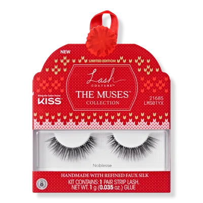 Kiss Lash Couture Muses Holiday False Lashes - Nobelesse In Black