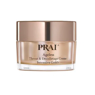 Prai Beauty Ageless Throat & Decolletage Creme Intensive Gold In Transparent