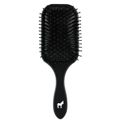 Pete & Pedro Paddle Detangle Hair Brush In Black