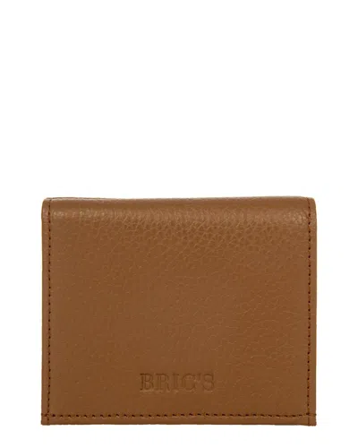 Bric's Gondola Calla Leather Wallet In Brown