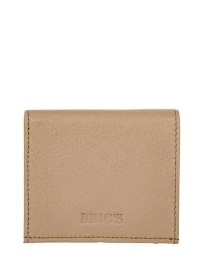Bric's Gondola Calla Leather Wallet In Brown