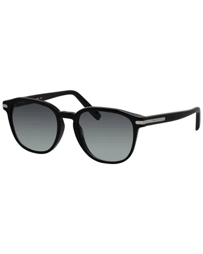 Ferragamo Men's 993s 53mm Sunglasses In Black