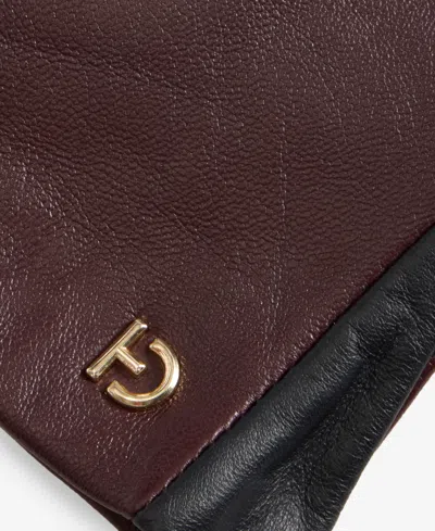 Cole Haan Women's Leather Tech Gloves In Brown