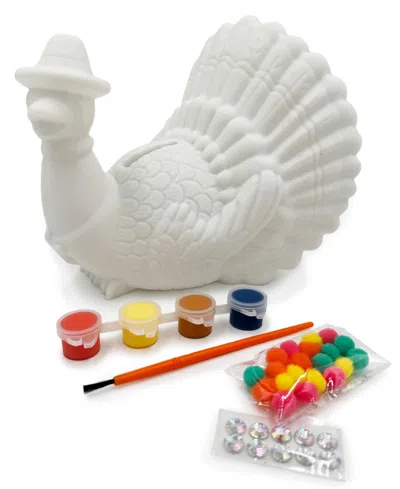 Macy's Thanksgiving Day Parade Paint Your Own Tom Turkey Bank Set In Brown
