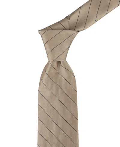 Tommy Hilfiger Men's Hallie Pin Stripe Tie In Brown