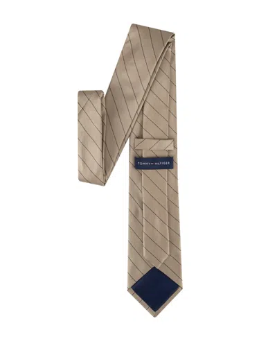 Tommy Hilfiger Men's Hallie Pin Stripe Tie In Brown