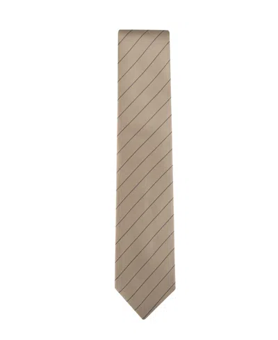 Tommy Hilfiger Men's Hallie Pin Stripe Tie In Brown