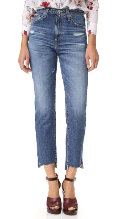 Ag The Phoebe High Waisted Jeans In 15 Year Anchore