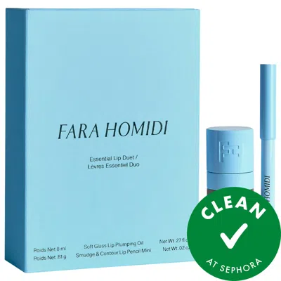 Fara Homidi Essential Lip Duet Giene + Faun 0.27 oz/ 0.03 Oz/8 ml/ 1.1 G