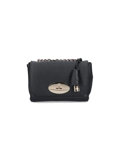 Mulberry Lily Shoulder Bag In Black