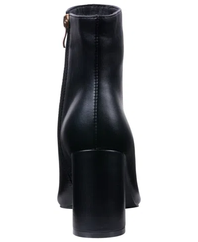 Gc Shoes Women's Maren Block Heel Dress Booties In Black