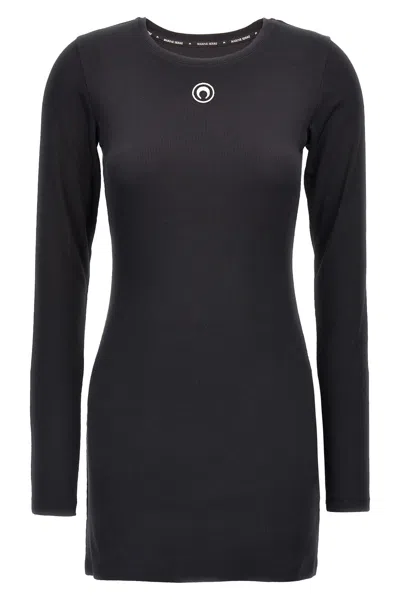 Marine Serre Dress In Black