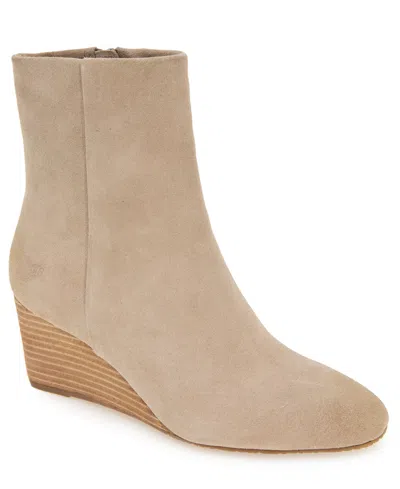 Gentle Souls Women's Nash Zipper Booties In Neutral