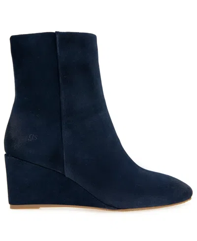 Gentle Souls Women's Nash Zipper Booties In Blue