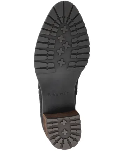 Bella Vita Women's Janita Block Heel Ankle Booties In Black