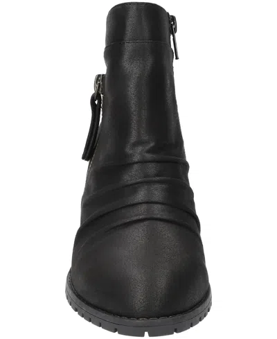 Bella Vita Women's Janita Block Heel Ankle Booties In Black