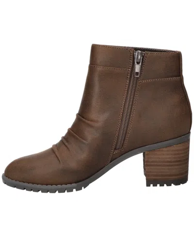 Bella Vita Women's Janita Block Heel Ankle Booties In Brown