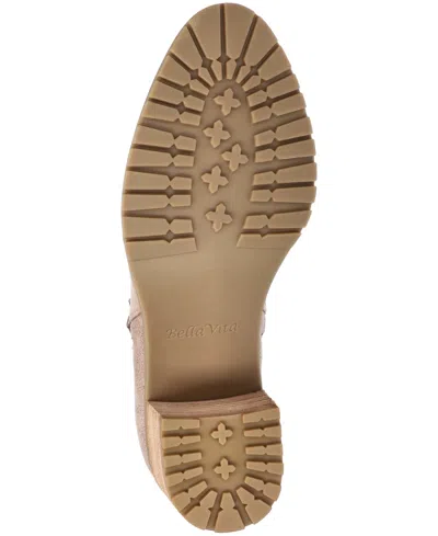 Bella Vita Women's Janita Block Heel Ankle Booties In Brown