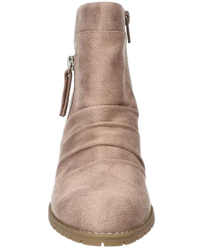 Bella Vita Women's Janita Block Heel Ankle Booties In Brown