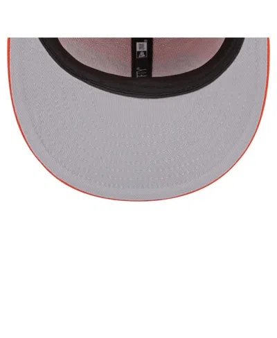 New Era Men's Orange Oklahoma City Thunder Jersey Hook Statement Edition 9fifty Snapback Hat In Orange