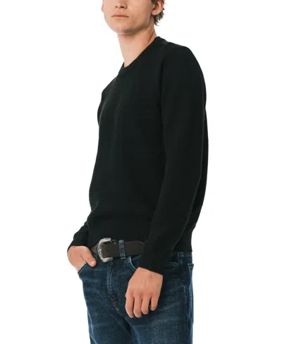 Buffalo David Bitton Men's Warrin Crewneck Sweater In Black