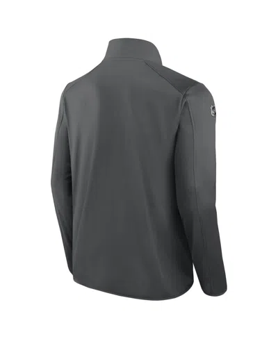 Fanatics Men's Gray Vegas Golden Knights Authentic Pro Rink Fleece Full-zip Jacket In Gray