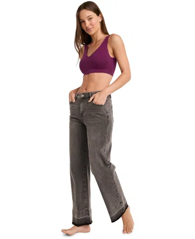 Jockey Women's Molded Cup Seamfree Bralette 3041 In Purple