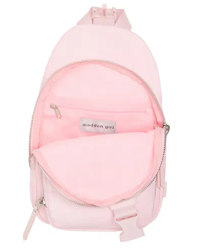Madden Girl Brooke Small Sling Crossbody Bag In Pink