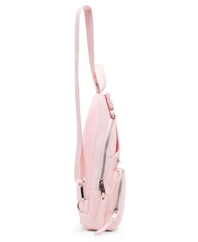 Madden Girl Brooke Small Sling Crossbody Bag In Pink